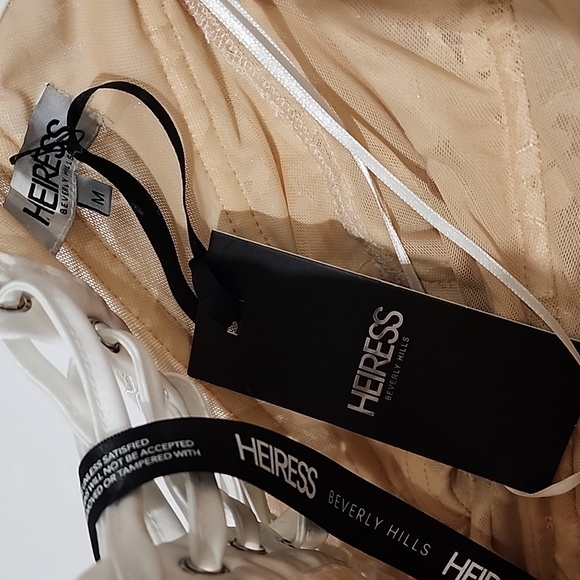 Heiress Beverly Hills Corset Draped Mini Dress - Picture 10 of 11